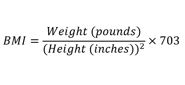 how to calculate BMI