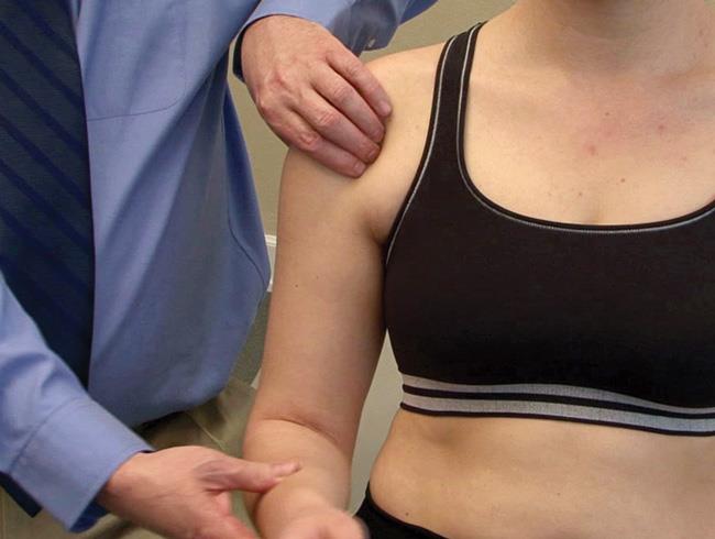 Examen físico para la tendinitis del bíceps