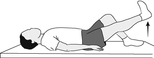 Straight leg raise online exercise for back pain