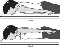 Back Exercises  Prone Scapular (Shoulder) Stabilization Series