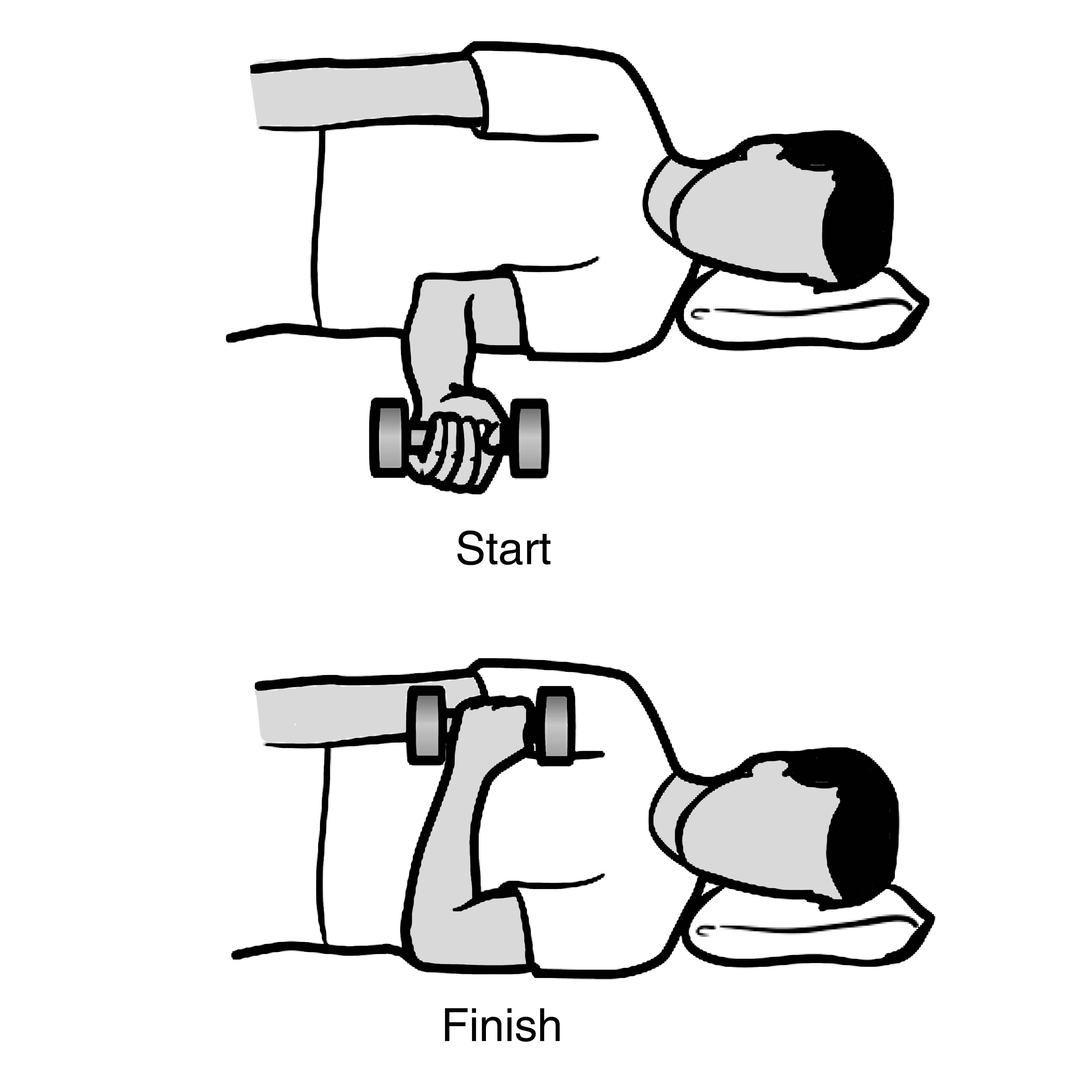 Internal Rotation - Lying Down