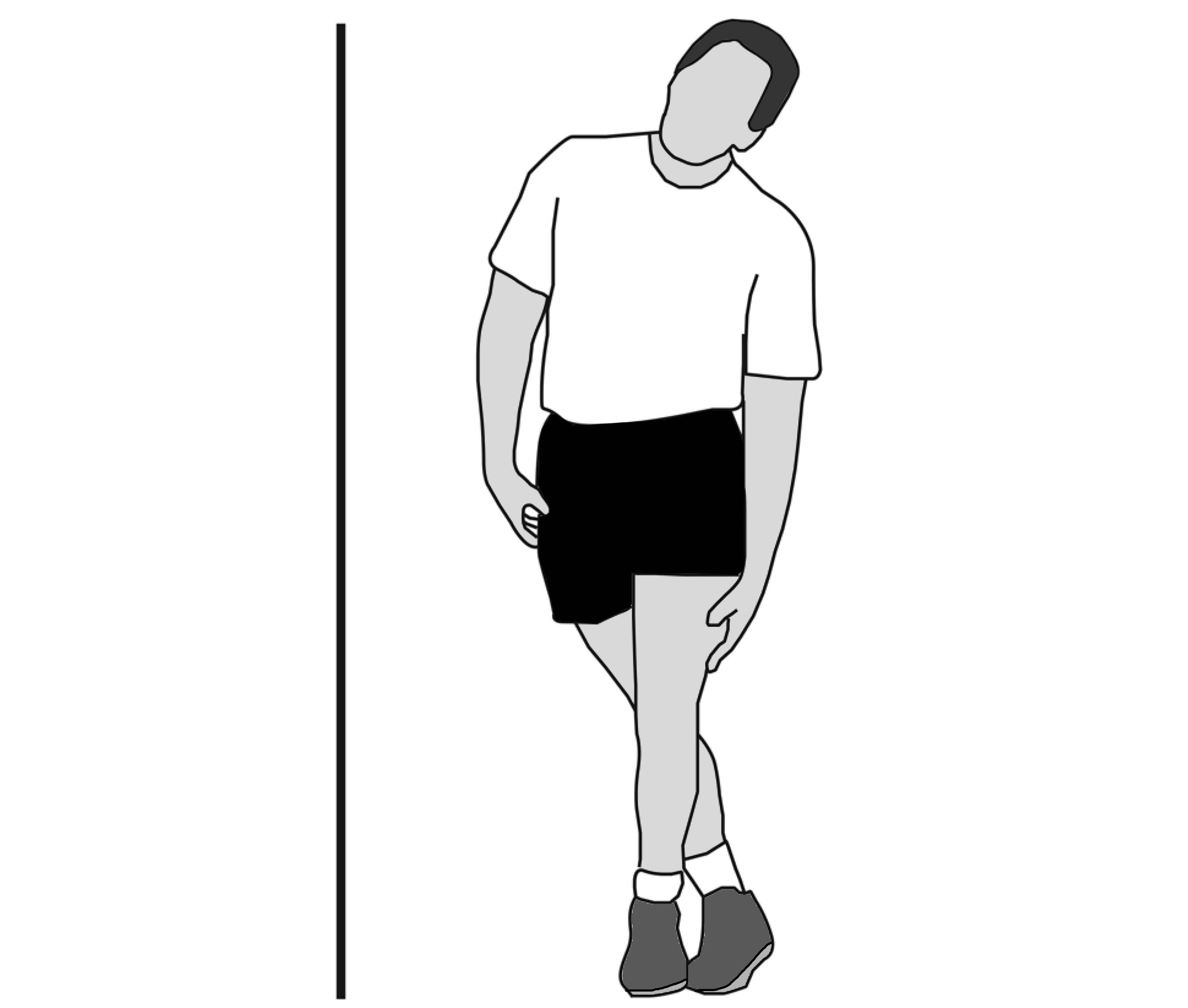 iliotibial band stretch