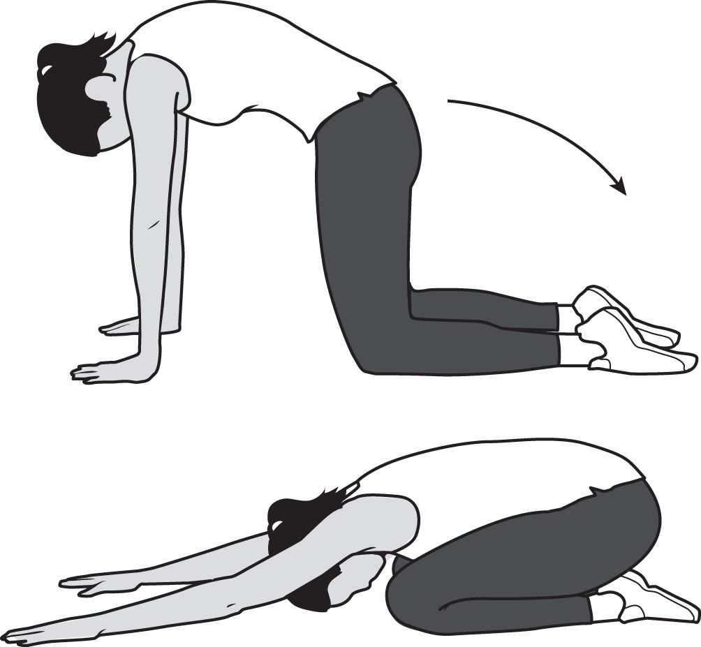 Lower back best sale extension stretch