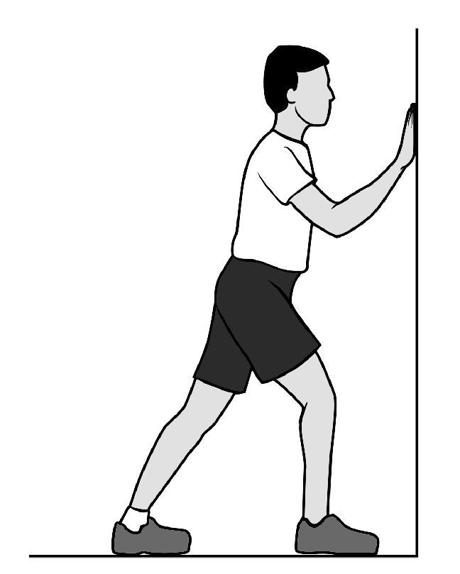 Heel cord stretch