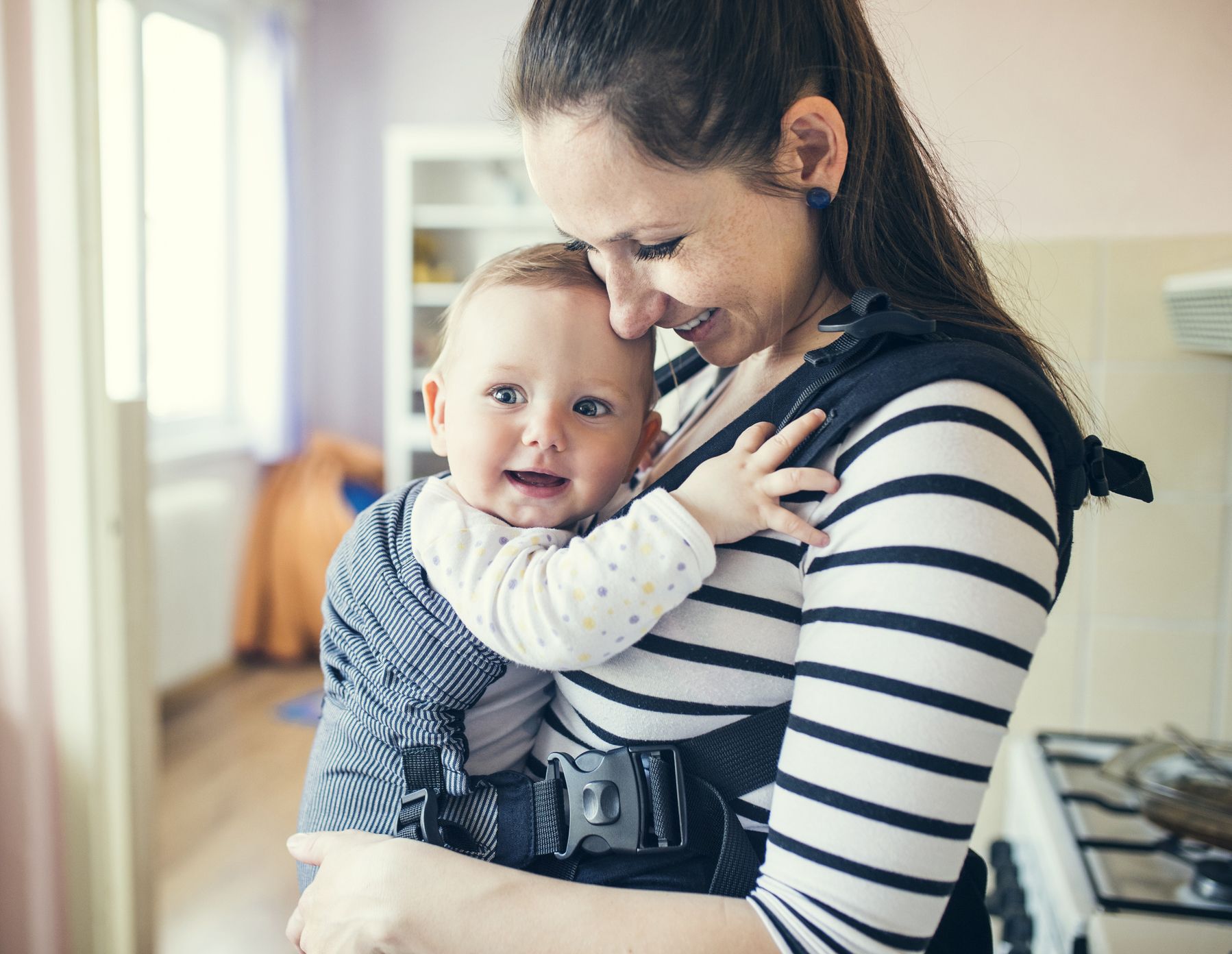 Can a man outlet carry a baby