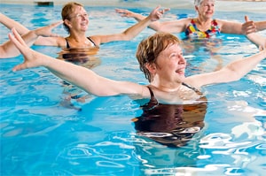 water aerobics