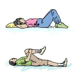 lower back stretch