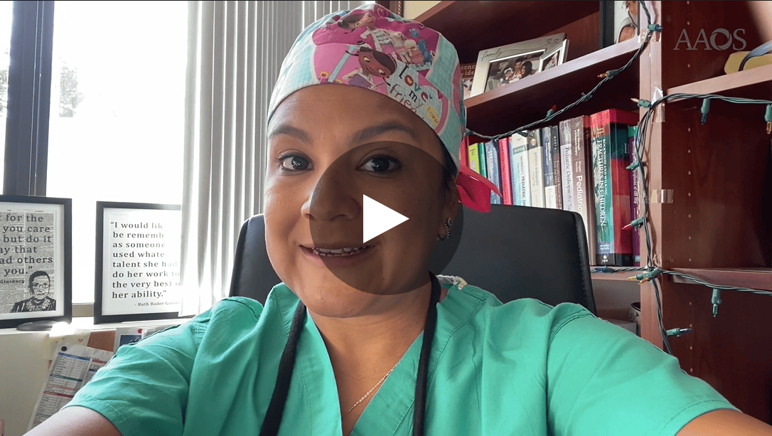 Monica Payares, orthopaedic surgeon